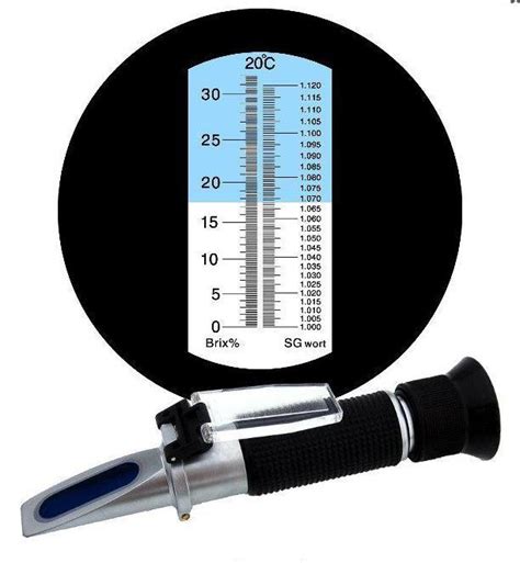 refractometer 5 brix and 1.025 gravity wort|brix measurements.